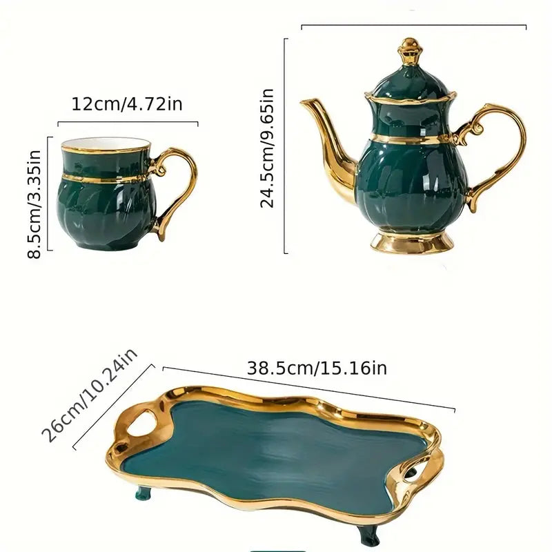 Elegant Ceramic Tea/ Coffee Set